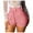 Pink, variant on Women's Summer Casual High Waist Zipper Closure Shorts with Pockets