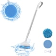 thumbnail image 1 of Graflsoa Wireless Electric Window Cleaner with Extendable Handle, Rechargeable Spin Scrubber for Bathroom, Kitchen, Walls, and Ceiling, White, 1 of 6