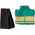 thumbnail image 6 of Kim Pine Suits Women's Kim Pine Green Top Skirts Outfits Suit Uniform for Women Girls, 6 of 7