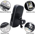 thumbnail image 3 of Bike Phone Mount Universal Cycle Phone Mount Waterproof with 3 Compartment and Sensitive Touchscreen Motor Bicycle Handlebar Phone Holder Compatible for iPhone X/8 Plus/Samsung S9, 3 of 7
