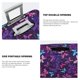 thumbnail image 3 of Balery Bright Purple Butterflies Funda de equipaje, fundas para maletas, elástica, lavable, protector de maletas, compatible con maletas de 18 a 32 pulgadas-Large, 3 of 7