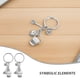thumbnail image 3 of BESTYASH 3Ud Llavero Para Reconocimiento De Limpieza Con Charms De Y En Metal Resistente, 3 of 8