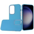 thumbnail image 2 of For Samsung Galaxy s24 Classy Slick Chromed Around Hybrid Case Cover - Light Blue, 2 of 3