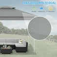 thumbnail image 4 of AVAWING 11x11 ft Outdoor Pop-up Canopy, Party Tent, Patio Wedding Tent, Gray, 4 of 7