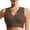Coffee, variant on Diufon Women's Athletic Running Sports Bra Seamless Wide Strap Bras Yoga Wireless Bralettes Comfort Ladies Crop Tops