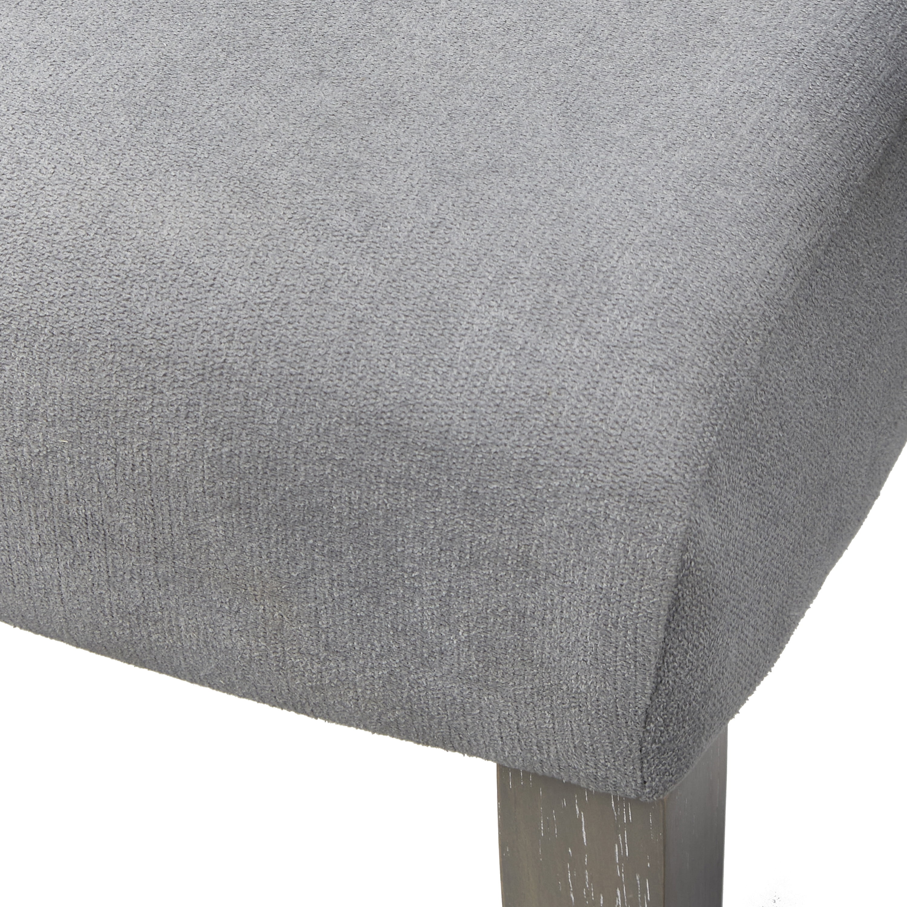 TMS Glendale Dining Chair, Set of 2, Light Gray