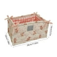thumbnail image 3 of Fasiaou 4 Counts Cotton Storage Basket Organizer with Handles for Home Decor Multipurpose Bin for Bedroom Bathroom Office Dorm Organization and Storage Solutions, 3 of 6