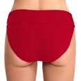 thumbnail image 3 of SURJDE Women's Bathing Suit Bottoms Full Coverage Ruched Bikini Tankini Bottom Swimsuit Brief, 3 of 5