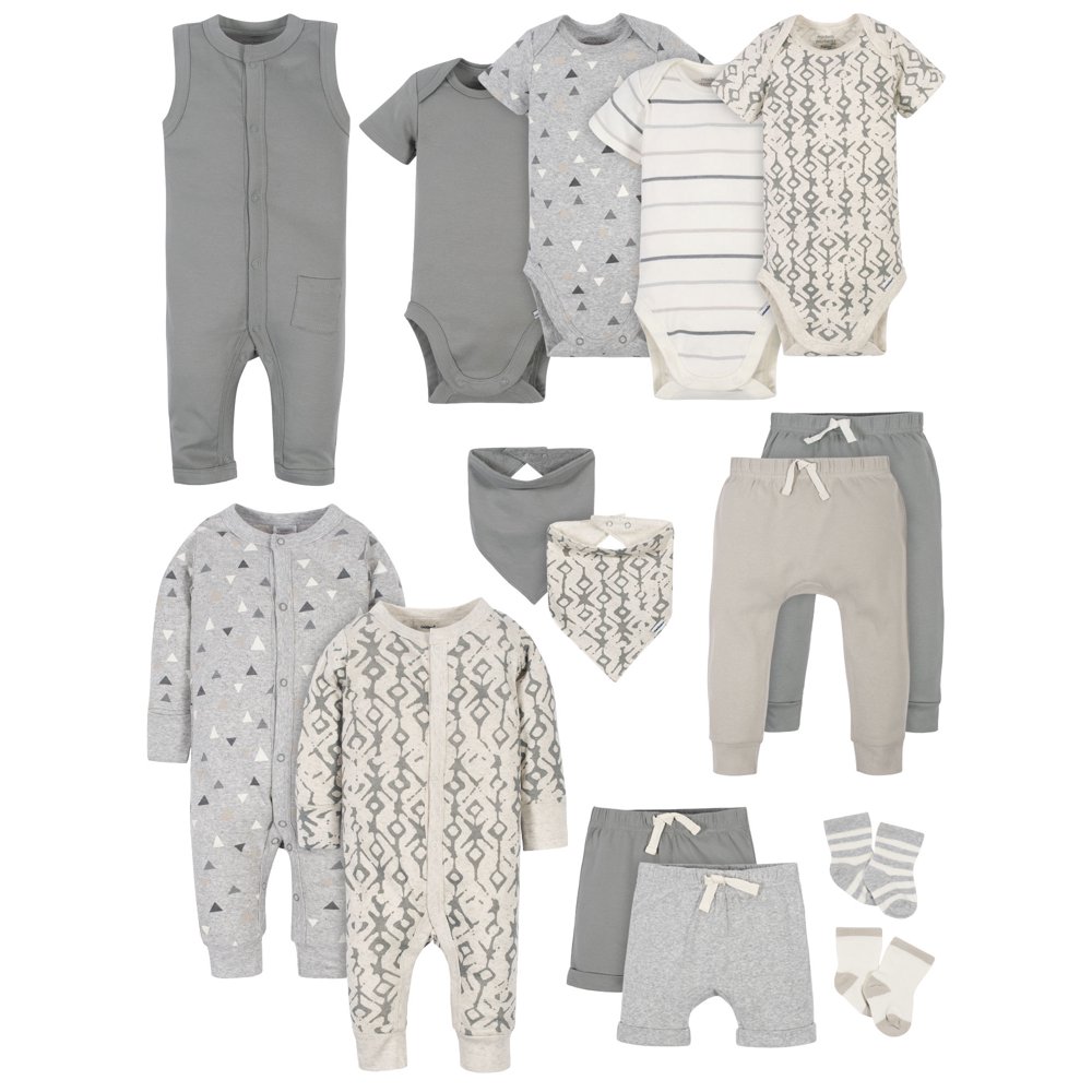 Modern Moments Modern Moments by Gerber Baby Boy Baby Shower Layette
