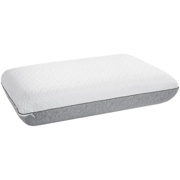Extra Firm Pillow for Side Sleepers, Adjustable Cooling Thin Memory Foam Pillow-16 Heights from 0.75 to 4.5in, Soft to Extra Firm, Removable Cover, CertiPUR-US Certified