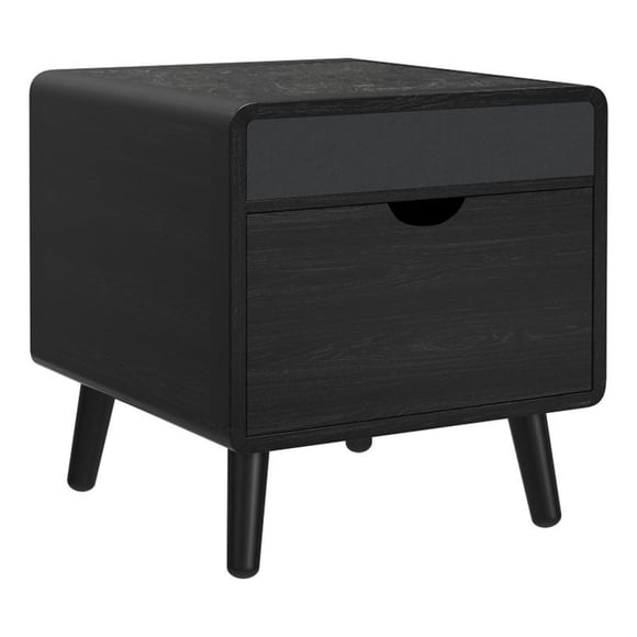 Picket House Furnishings Nebula Square Smart End table in Black