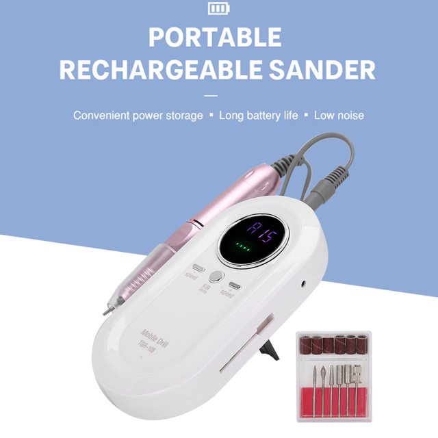 Taladro de uñas BuyWeek pulidora eléctrica ajustable profesional 30000 RPM