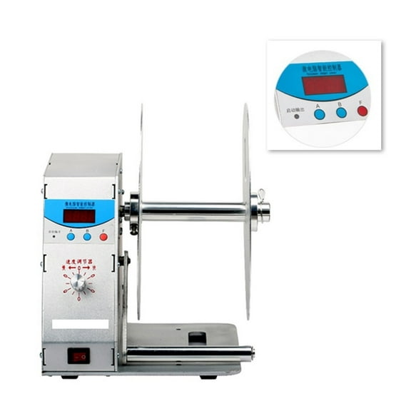 Clothing Label Sticker Barcode Rewinder Automatic Digital Label Rewinder Automatic Digital Label Rewinder Label Rewinder