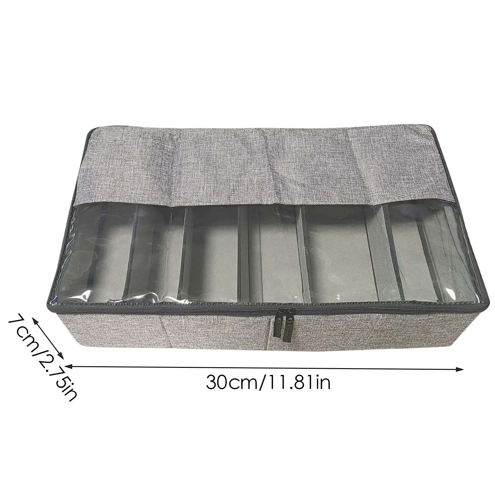 Boreal Craft Grid Transparent Foldable Shoe Space Bed Bottom