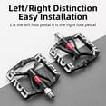 thumbnail image 5 of ROCKBROS Bike Pedals Cycling  Wide Tread Non-slip Foot Peg Sealed Bearing Anti-slip Bicycle Pedals for MTB/Road Bike, 5 of 9
