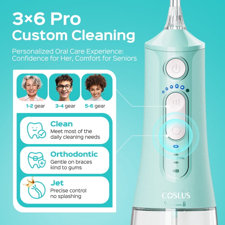 CX51 Cordless Water Flosser, 3 Modes 6 Pressures photo 4