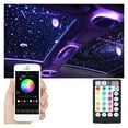 thumbnail image 7 of 32W RGBW Optic Fiber Light Engine, Driver Double Port Optical Light Source Kit With App Control For Car Starry Sky Ceiling, 7 of 7