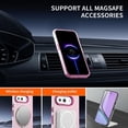thumbnail image 2 of KOMI Magnetic Case Compatible for Google Pixel 9A Case Wireless Charging,[Compatible with MagSafe] Translucent Matte PC Thin Cover for Google Pixel 9A Phone Cases Clear 2025 Red, 2 of 5