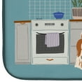 thumbnail image 4 of Red White Shih Tzu Kitchen Scene Dish Drying Mat, 4 of 7