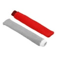 thumbnail image 1 of Unique Bargains Anti Skid Sweatband Badminton Tennis Racket Towel Grip Overgrip, Grey/Red 2 Pack, 1 of 6
