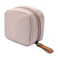 thumbnail image 1 of Small Cosmetic Bag Mini Portable Thickened Smooth Zipper Makeup Pouch Organizer for Makeup Brushes Lipsticks Pink One Size, 1 of 13