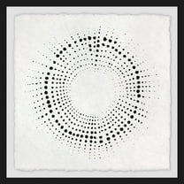 Marmont Hill Spherical Dots Framed Wall Art, 32" x 32"