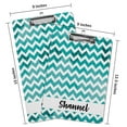 thumbnail image 2 of Printtoo Personalized Clipboard For Students Classroom School and Office Use Hardboard Letter Size w/ Low Profile Clip w/ Free Marker & Eraser,9x12.5 Inch, 2 of 8