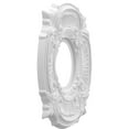 thumbnail image 4 of Ekena Millwork CMP10AT 10 x 3.5 x 0.75 Po. Médaillon de Plafond Thermoformé en PVC - 4.125 Po., 4 of 10