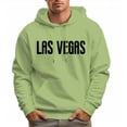 thumbnail image 5 of Men's 100% Cotton LAS VEGAS Hoodie 330g Thick Pocket Hood, 5 of 16