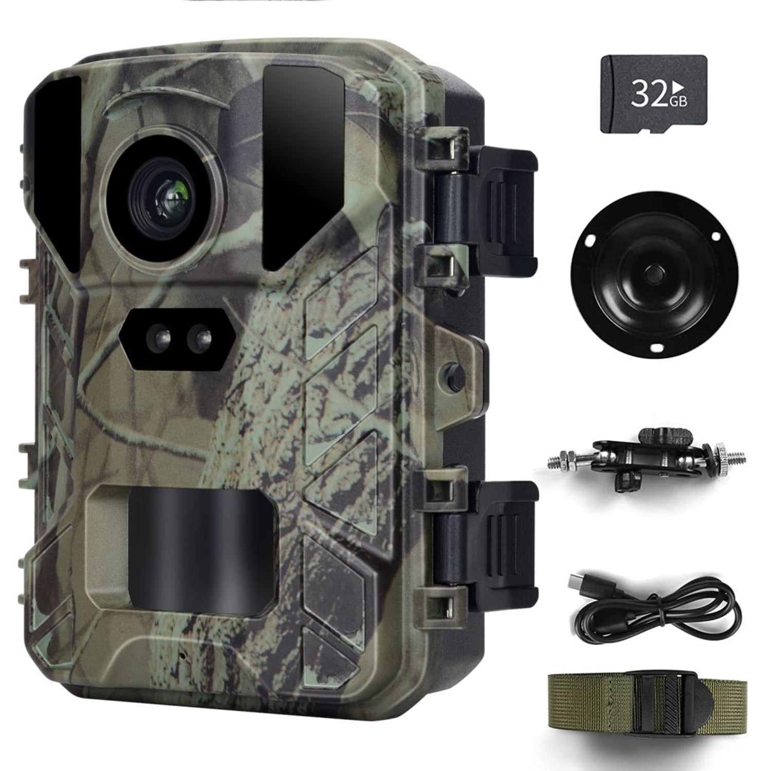 Suntekcam Waterproof Night Vision Hunting Trail Monitors, 4 Pack