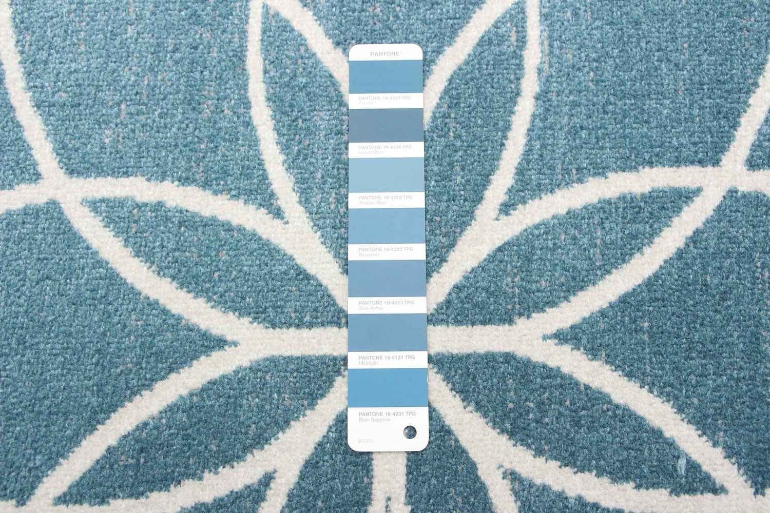 Tapis Lavable ECARPET Floral pour Chambre, Salon, Chambre d'Enfant, Couloir