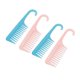 thumbnail image 5 of Peine de dientes anchos KEWITY con gancho mango redondeado 4 Uds. rosa y azul, 5 of 5