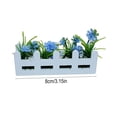 thumbnail image 6 of mdesiwst Miniature Raised Garden Bed Figurine Mini Flower Fence Planter Box Model 1/12 Scale Dollhouse Fairy Garden Decoration Accessories, 6 of 8