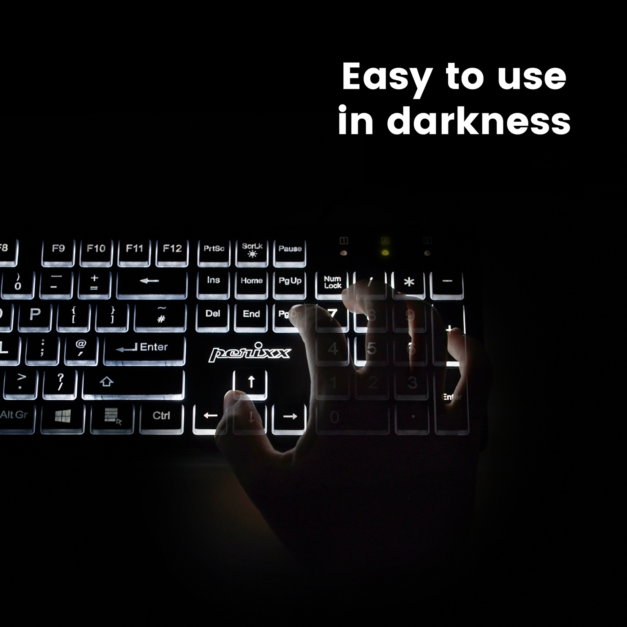 Perixx Periboard-317 Wired Backlit USB Keyboard photo 6