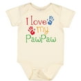 thumbnail image 3 of Inktastic Pawpaw Grandkids Handprints Boys or Girls Baby Bodysuit, 3 of 5
