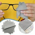 thumbnail image 2 of Microfiber Sunglasses Cleaning Cloth 10Pcs Pack Lens Wipes for Glasses Screens Cameras Optical Non-Scratch Soft Washable Reusable, 2 of 6
