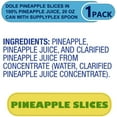 thumbnail image 4 of Dole Pineapple Slices in 100% Pineapple Juice, 20 oz Can With supplyplex spoon, 4 of 5