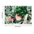 thumbnail image 2 of My Hero Academia Tapestry, Anime Wall Poster Art, Wall Tapestry For Bedroom Living Room Dorm Room, Wall Hanging For Festival Party Events Background Photography Backdrop, 60x40 Inch, 2 of 9