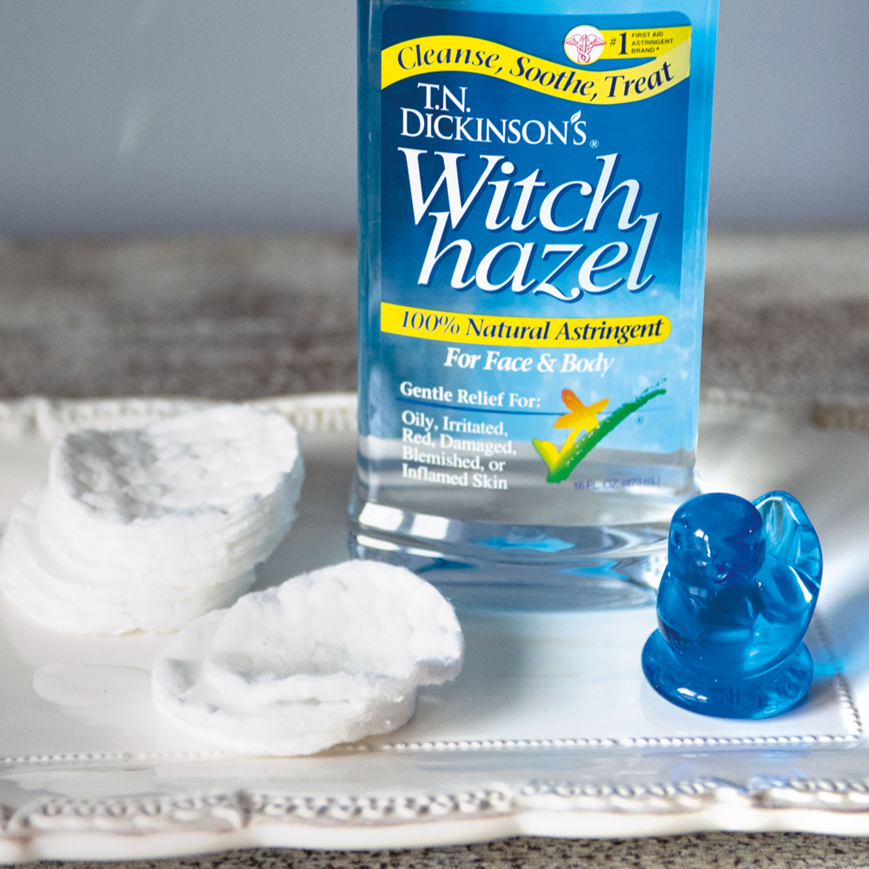 Dickinson's Witch Hazel Cleansing Astringent, 16 Fl Oz - image 4 of 14