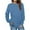 Blue, variant on kamemir Comfort Colors Sweatshirts Sweatshirts for Women Crewneck Long Sleeve Shirts Tunic Tops for Leggings Fall Fashion(Blue,XL)