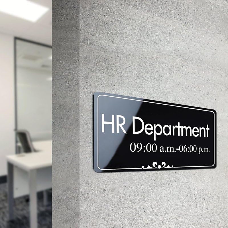 No Touching Sign, Self Adhesive Sign For Door Or - View #6