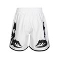 thumbnail image 2 of inlzdz Kids Boys Boxing Trunks Muay Thai Fighting Shorts Gym Fitness Bottoms MMA Martial Arts Grappling Type H 9-10, 2 of 7