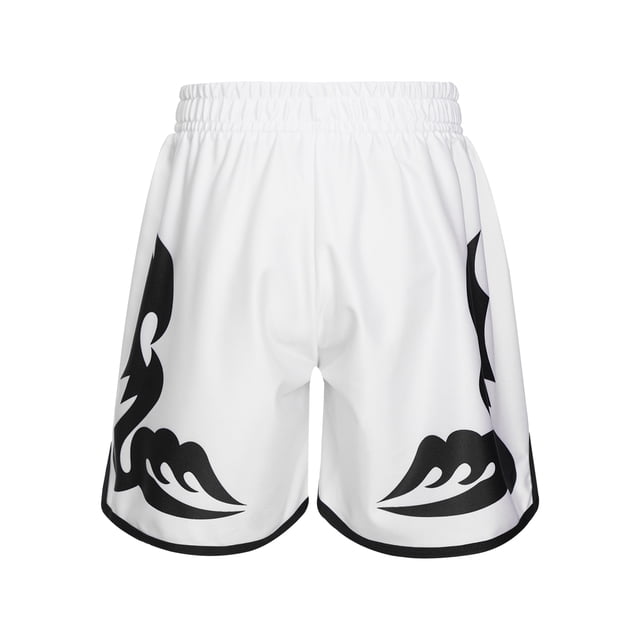 Raenseen Shorts Muay Thai pour Garçons, Shorts de Boxe MMA, Bas de Combat, Trunks d'Exercice Kickboxing Type H 11-12