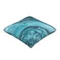thumbnail image 3 of Multi-Size Linen Sofa Pillow Cover Invisible Zipper Open And Close Strong Use For Sofa Chair Garden Sofa Car Teal Marble_1 16"X16", 3 of 8