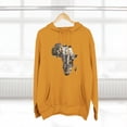 thumbnail image 4 of Three-Panel Fleece Hoodie~ Elephant, 4 of 4