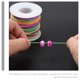 thumbnail image 5 of 1 rollo de joyas de cuerda de pulsera elástica haciendo joyas de cordón de joyería de bricolaje Cable, 5 of 8