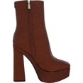 thumbnail image 2 of Guess Womens Byra Patent Square Toe Block Heels, 2 of 3