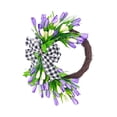 thumbnail image 2 of yuksok Spring Summer Wreath Artificial Flower Wreath for Festival Window Wall, 2 of 8