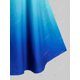 thumbnail image 4 of Tamaño más Ombre color Auto Tie camiseta Rosegal Camisetas tallas grandes, 4 of 5