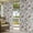 Gray Green Light Pink, variant on Outdoor Curtains for Patio Waterproof, White Pink Flower Outdoor Privacy Panels Grommet, Shabby Chic Spring Vintage Leaf Green Blackout Outside Curtains for Porch/Cabana 54"x95", 2 Panels